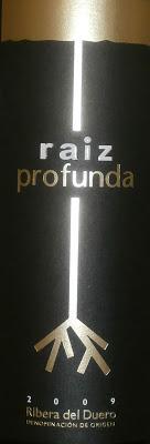 Raíz Profunda Tinto de Autor Reserva 2009, de Bodegas Raíz de Guzmán