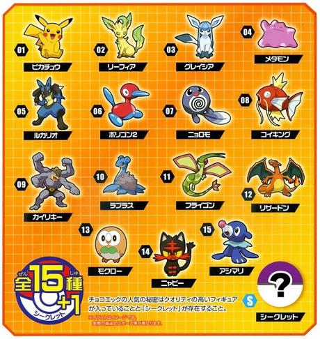 Pokémon llega también a los huevos de chocolate con figuras coleccionables