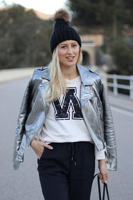 SILVER JACKET + JOGGERS PANTS SILVER JACKET + JOGGERS PANTS