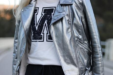 SILVER JACKET + JOGGERS PANTS SILVER JACKET + JOGGERS PANTS