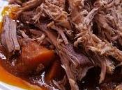 Carne mechada tradicional