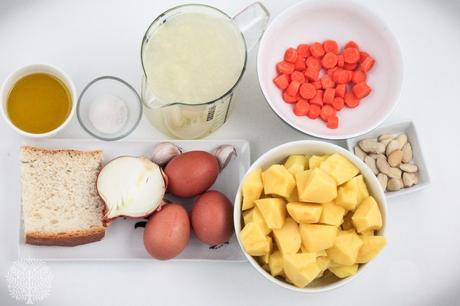 Patatas en ajopollo, receta tradicional