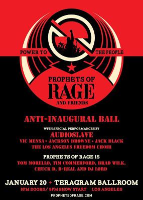 Audioslave dan este viernes su primer concierto juntos en 12 años para protestar contra Trump