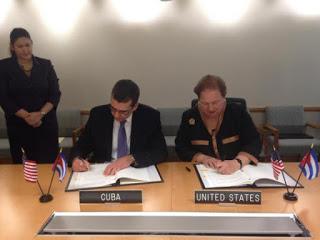 Cuba-US: tratado para ejercer derechos en el Polígono Oriental del Golfo de México