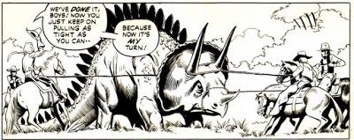 Los mundos prehistóricos de Dave Stevens