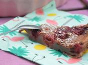 Clafoutis frambuesas cacao