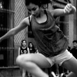 Con danza se manifiestan frente de la Secretaría de Cultura