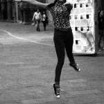 Con danza se manifiestan frente de la Secretaría de Cultura