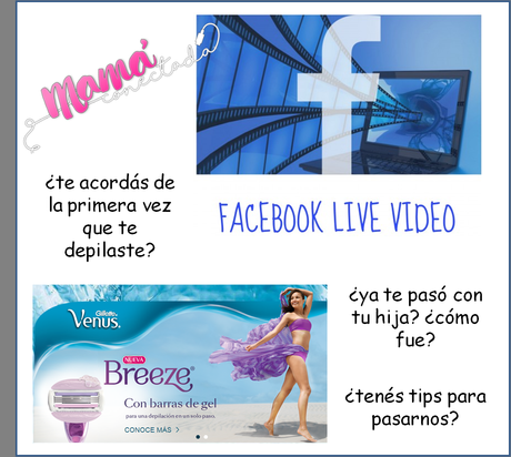 La primer depilación de nuestras hijas, ideal para sentarnos y charlar