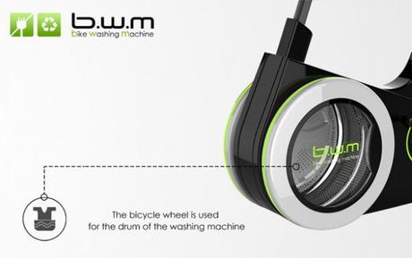 Lavadora bicicleta limpia tu ropa mientras haces ejercicios