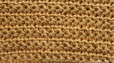 2551.- Muestras de puntos para manta de Ganchillo.