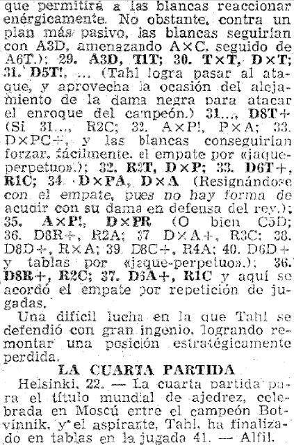 Los Mundiales de Torán - Botvinnik vs Tal 1960 (2)