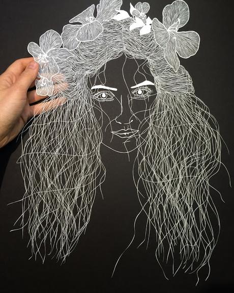 Maude White: Brave Bird Paper Art