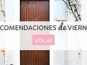 Recomendaciones viernes Vol.61