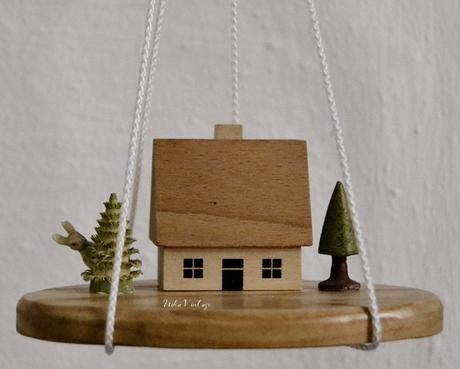 DIY BÁSICO - CASITA DE MADERA COLGANTE