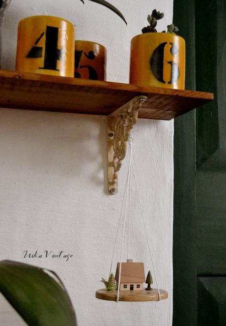 DIY BÁSICO - CASITA DE MADERA COLGANTE