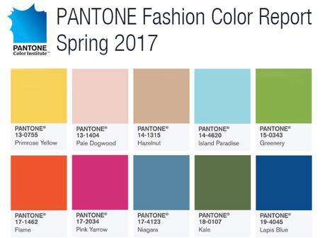 Análisis de los colores tendencia para esta Primavera-Verano 2017