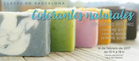 Tintes naturales para jabonería artesanal, taller 8 de febrero