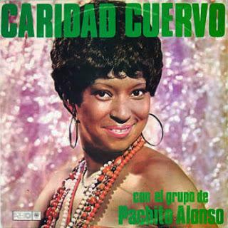 Caridad Cuervo Con El Grupo De Pachito Alonso - Marchante