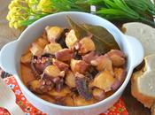 Pulpo escabeche, Desafío cocina