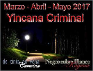 Yincana Criminal 2017... ¡no me la pierdo!
