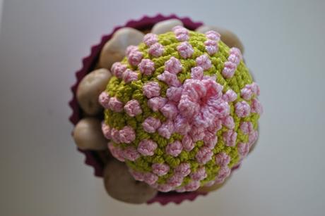 CACTUS DE GANCHILLO CON UNA NOTA DE COLOR