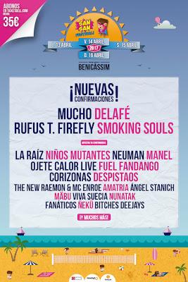SanSan Festival 2017: Mucho, Delafé, Rufus T. Firefly, Smoking Souls...