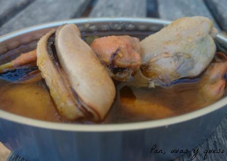 Mejillones en escabeche (tradicional o Crock-Pot)