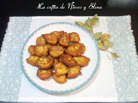 Buñuelos de bacalao de Rosalía