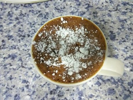 Mug Cake Chocolate al Microondas