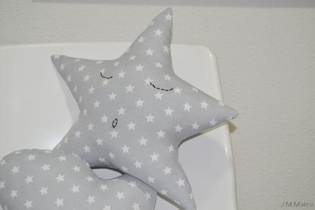 ESTRELLITAS Y NUBE CON ESTRELLITAS EN GRIS. #PROYECTOS EL BLOG DE JESS, SHOP.