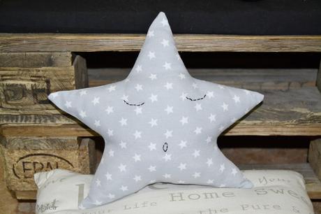 ESTRELLITAS Y NUBE CON ESTRELLITAS EN GRIS. #PROYECTOS EL BLOG DE JESS, SHOP.