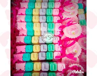 jabones nombre detalles bautizo comunion