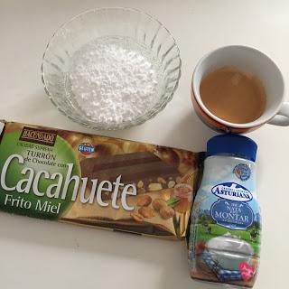 MOUSSE DE CAFÉ CON TURRÓN