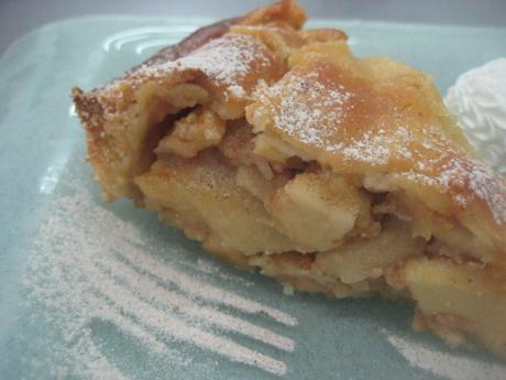 TARTA DE MANZANA CON MASA DE ALMENDRA Y MANTEQUILLA  (MI VERSIÓN DEL APPLE PIE)