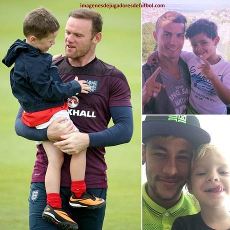 hijos de jugadores de futbol famosos rooney