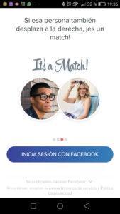 tinder presentacion ambos me gusta match