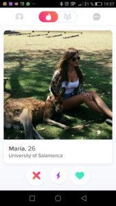 tinder perfiles