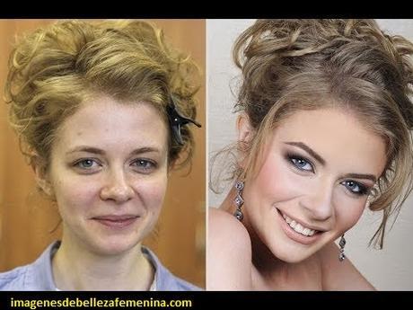 mujeres transformadas por el maquillaje despues mujeres transformadas por el maquillaje despues