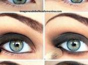 Sencillas fotos como maquillarse paso ojos labios