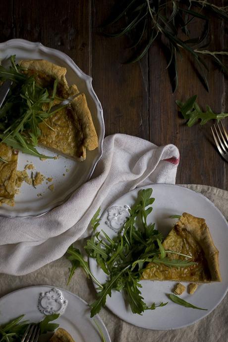 TARTA DE CEBOLLA Y GRUYERE