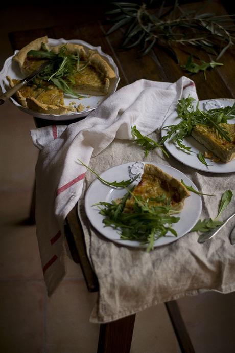 TARTA DE CEBOLLA Y GRUYERE