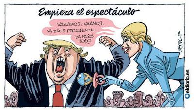 Donald Trump, relevo en la Casa Blanca.