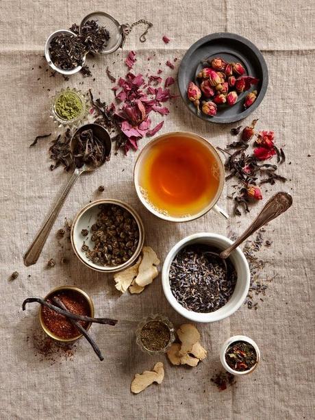 different kinds of tea. beauty of tea leaves #bywstudent: 