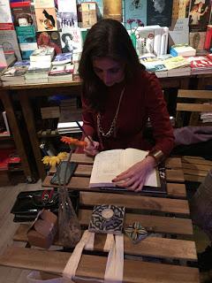 Firma de libros de Espido Freire