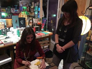 Firma de libros de Espido Freire