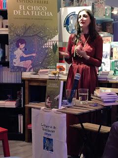 Firma de libros de Espido Freire