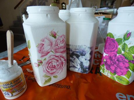 Tarros y frascas decorad@s