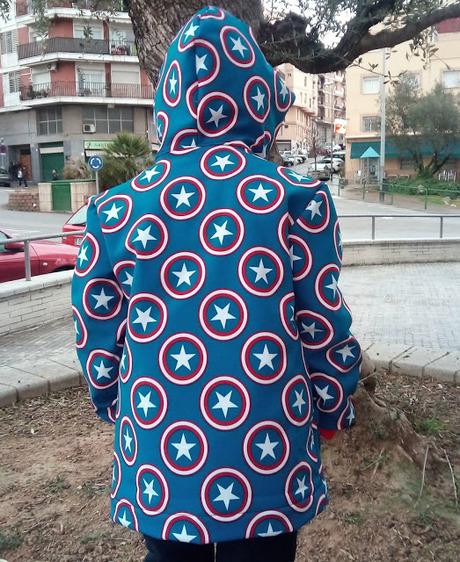 Chaqueta estrellas softshell