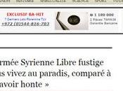 Representante Ejercito Libre Siria avergüenza palestinos.